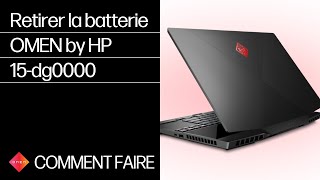 Retirer la batterie  OMEN by HP 15dg0000  HP Support [upl. by Stewart]