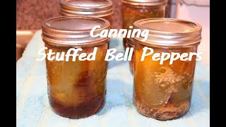 Canning Stuffed Peppers [upl. by Ynohtnaed477]