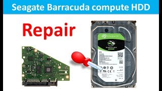 Seagate Barracuda compute ST8000DM003 100802503 PCB repair hard drive data recovery [upl. by Gaultiero]