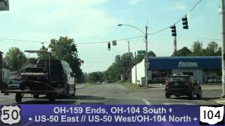 Chillicothe OH Downtown Street Tour [upl. by Alyehs]