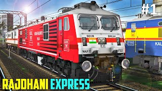 CR Rajdhani Express in Train Simulator  COUPLING  PARALLEL RACE  PC FHD GAMEPLAY  IRMSTS 🔥 [upl. by Asir]