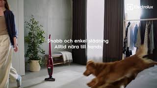 Well Q7 Skaftdammsugare  Alltid nära till hands  Electrolux [upl. by Weisler252]