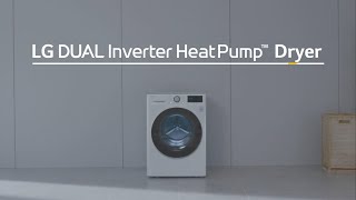 LG DUAL Inverter Heat Pump™ Dryer  Save Energy [upl. by Nnylyoj]