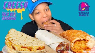 TACO BELL NEW MENU ITEMS 2024  MUKBANG  SUBSCRIBER TOPIC [upl. by Layap]