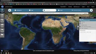 Cómo descargar productos o imágenes satelitales MODIS [upl. by Eesyak]