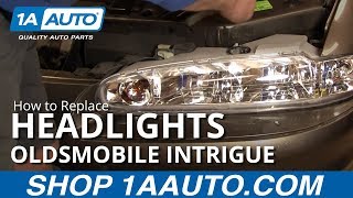 How to Replace Headlight 9802 Oldsmobile Intrigue [upl. by Seka]