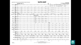 Santa Baby arranged by Roger Holmes [upl. by Nerradal487]