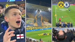 ENGLISH FAN EXPERIENCES DORTMUND ATMOSPHERE vs CHELSEA [upl. by Anohr]