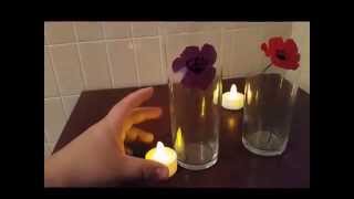 How I use my Celebright Flameless Tealight Candles FlamelessTealightCandles [upl. by Anirahc]