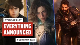 Every Reveal from Sony State of Play February 2025 in 7 Minutes [upl. by Allenad]