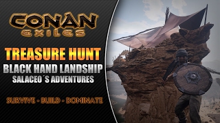 Conan Exiles  Treasure Hunt  Black Hand Landship [upl. by Adnoval545]