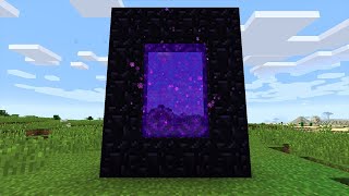 How To Build a Nether Portal in Minecraft [upl. by Akalam]