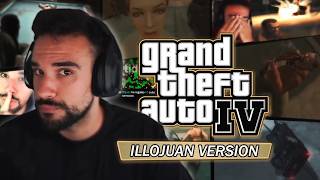 ILLOJUAN VIVIENDO EL SUEÑO AMERICANO en GTA IV Mejores Momentos [upl. by Notsniw771]