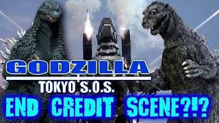 Godzilla Tokyo SOS End Credit Scene  1954 Clone New Mechanized Kaiju [upl. by Narah]