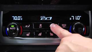 Rear Climate Control System  BMW HowTo [upl. by Adler]