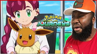 CHLOES EEVEE EVOLVES  Pokemon Journeys Episode 120 REACTION [upl. by Ynohtna392]