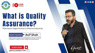 What is Quality Assurance Webinar 60 [upl. by Piefer419]