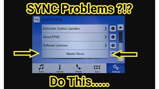 Hard Reseting Your Sync System With A Black Screen  Doesnt work Everytime But it does ALOT [upl. by Devonne]