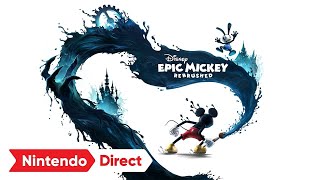 Disney Epic Mickey Rebrushed  Announcement Trailer  Nintendo Switch [upl. by Henning]