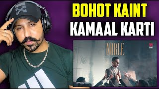 Reaction On  Noble Official Video  Harvi  Bang Music  Punjabi Song 2024 [upl. by Rick79]