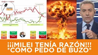 MAJUL FILTRÓ LAS ÚLTIMAS ENCUESTAS SOBRE EL GOBIERNO DE MILEI QUE SON UNA BOMBA quotMUY FAVORABLESquot [upl. by Vena]