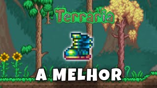 Como FAZER a Terraspark Boots A MELHOR bota do Terraria [upl. by Ezarras]