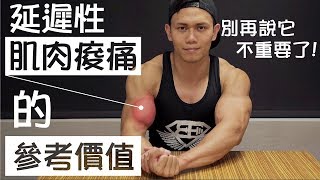 【延遲性肌肉痠痛】對肌肥大的重要性｜健人理論｜2017ep14 [upl. by Annoif]