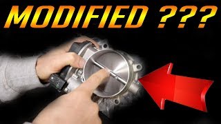 Ported vs Bored Throttle Body [upl. by Aerdnwahs146]