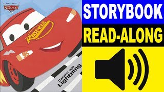 Cars Read Along Story book Read Aloud Story Books Cars  Thunder and Lightning [upl. by Doowron]