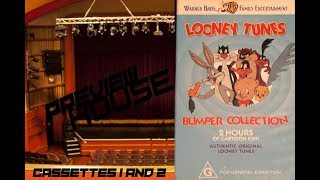 Opening to Looney Tunes Bumper Collection 8  Cassettes 1 and 2 2001 Australian VHS  PreviewHouse [upl. by Caitrin]