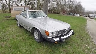 1977 Mercedes Benz 450SL R107 Hardtop RoadsterWalkAround VideoInDepth Review [upl. by Aden]