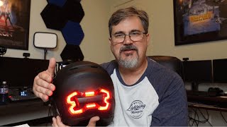 Brake Free Helmet Light  Unboxing Install Review [upl. by Aisital]