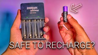 Are Alkaline Batteries Safe to Recharge [upl. by Aineg]