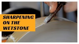 My Sharpening Method  Wet stone grinder sharpening [upl. by Ennaylloh393]