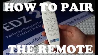 How to pair your remote to the Okin electronics on an Avante smart flex 3 adjustable bed [upl. by Akoyin250]