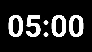 Just 5 Minute Countdown Timer for Slide Keynote Powerpoint [upl. by Nahshunn661]