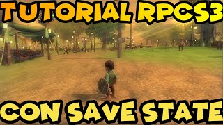 TUTORIAL RPCS3 CON SAVE STATECONFIGURACIONUPDATES Y PARCHES [upl. by Eednar]