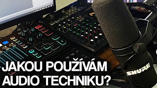 Jakou techniku používám pro audio  Jak zlepšit zvuk z mikrofonu  Studio Tour [upl. by Ardin]