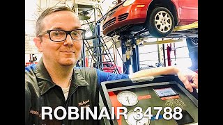 Technician Training Series How to use the Robinair 34788 Air Conditioning Recovery Machine [upl. by Cleave]