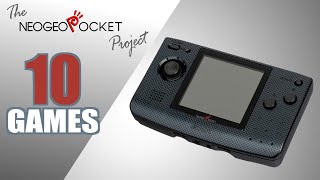 The NeoGeo Pocket Project  All 10 NGP games  Every game USEUJP [upl. by Anelad683]