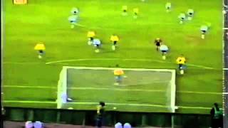 1995 Batistuta vs Brasil Copa America [upl. by Eniak]