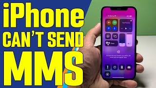 How To Fix An iPhone That Can’t Send MMS After iOS 16 [upl. by Arbmat]