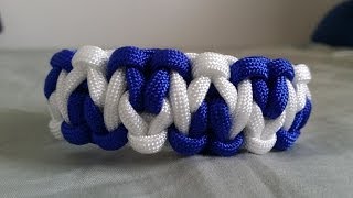 How to make Solomons Mountain Paracord Bracelet by GianOneil [upl. by Wilda]