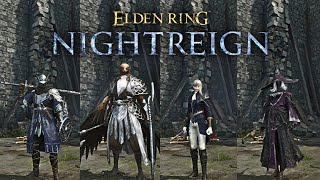 Elden Ring Nightreign  All 4 Classes Quick Showcase Ability Skills Ultimate Arts [upl. by Anoid665]