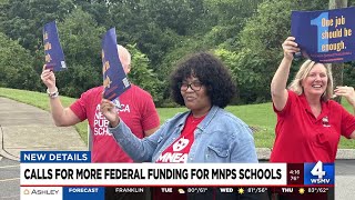 Calls for more federal funding for MNPS schools [upl. by Nimesh]