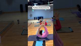 Purna Dhanurasana  Yoga Veer [upl. by Ecirtaeb673]