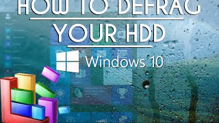 How To Defrag Windows 10 Hard Drive Beginners Tutorial [upl. by Enier]