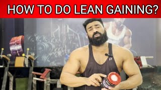 How to do proper lean gaining [upl. by Adina]