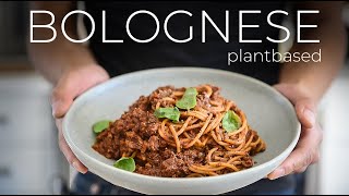 Getting SAUCEY with this BOLOGNESE inspired vegan recipe [upl. by Brazee]