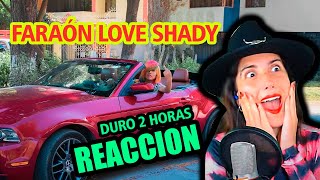 REACCION a DURO 2 HORAS FARAON LOVE SHADY [upl. by Aneehsal]